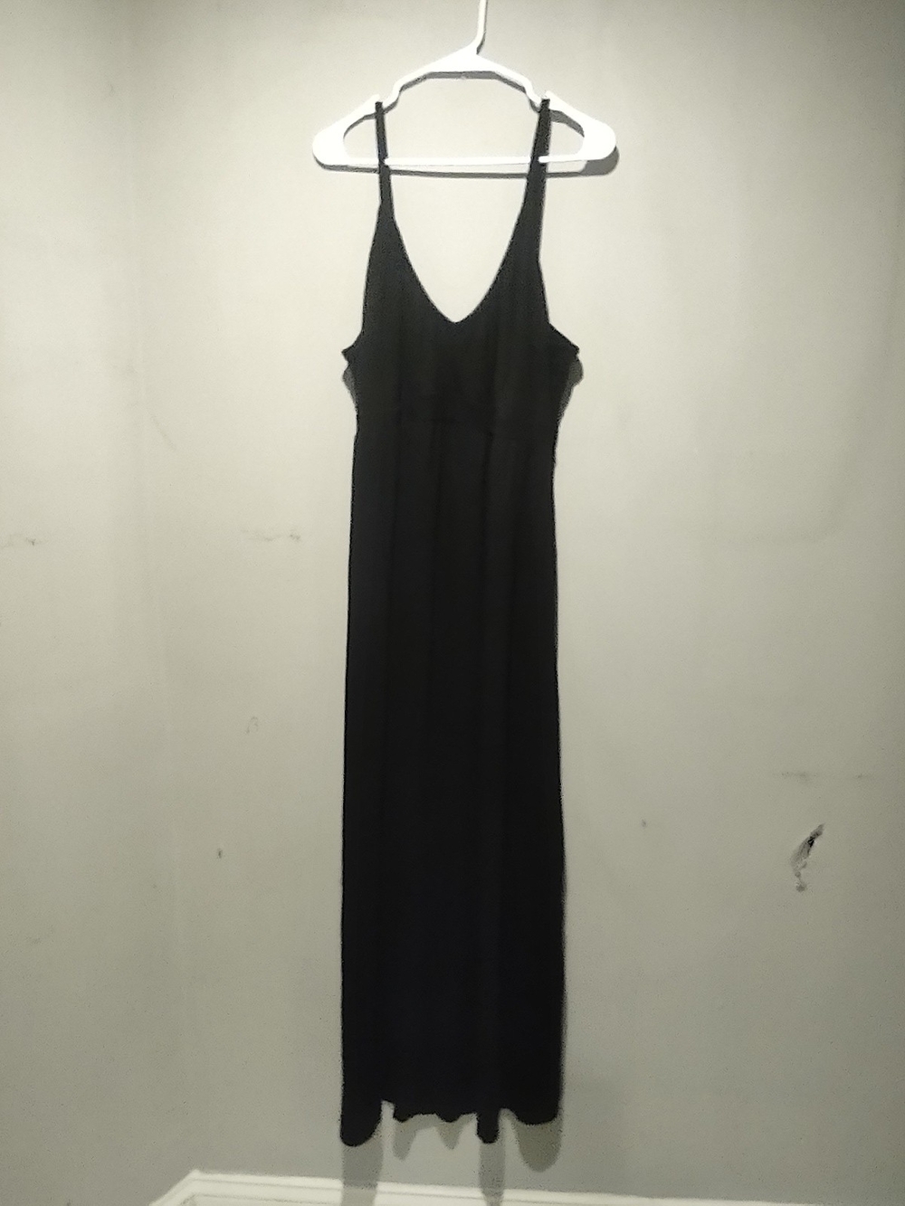 Old Navy Women’s Black Slip Maxi Dress - Sleeveless V-Neck XXL